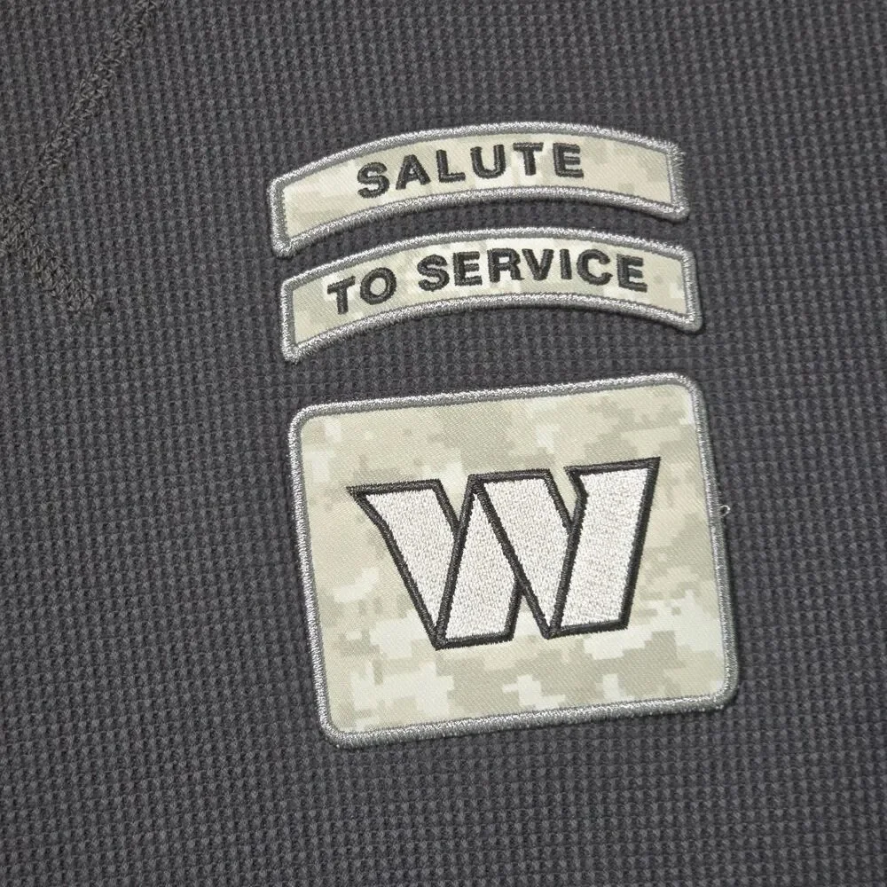 Nike Gray Thermal Salute To Service Washington Commanders NFL Mens L Staff Worn